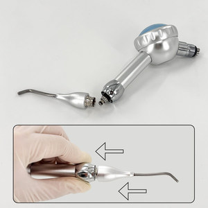 Attrezzatura per Pulizia Dentale con Sabbiatrice, <span class=keywords><strong>Unit</strong></span>à di Profilassi ad Aria 2/4 Fori, Manipolo Lucidatore Dentale, Getto d'Aria - Product Image 4