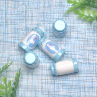 Abalorios de resina de 25*14mm con forma de biberón de animal simulado, cabujón de base plana para manualidades de scrapbooking, decoración de fundas de teléfono, llaveros y proyectos DIY