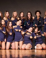 Fabricant d'uniformes de cheerleading et de danse, costumes de cheerleaders personnalisés avec strass AB pour adultes et enfants