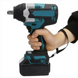 <span class=keywords><strong>Clé</strong></span> <span class=keywords><strong>à</strong></span> chocs sans fil industrielle 21V 700Nm avec 2 batteries lithium-ion, jeu de 8 embouts, 1200W, prix abordable - Product Image 1