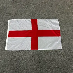 Uero 2024 Bandera de fútbol Inglaterra 2024 Inglaterra bandera del Reino Unido Banderas Publicitarias nacionales regalos del Día Nacional a prueba de agua