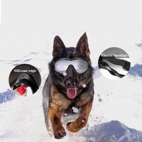 Lunettes de soleil pour chat et chien avec sangles réglables et protection UV, accessoires pour animaux de compagnie pour les races petites et moyennes, lunettes de soleil pour chiots d'été