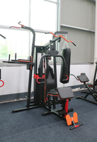 Gym multi-stations 3 postes |   Machine d'entraînement à la résistance pour extensions et pressions des jambes