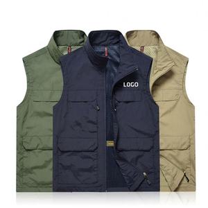 Gilet de pêcheur multi-poches pour la pêche, la randonnée Journaliste Photographie Camping Safari Gilet - Product Image 6