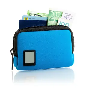 Wholesale Portable Small Money Wallet Bag Custom Size Neoprene Coin Purse