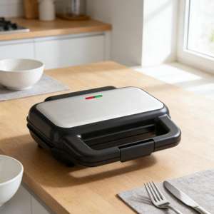 Presse à <span class=keywords><strong>panini</strong></span> portable 2 tranches <span class=keywords><strong>XL</strong></span>, appareil à sandwich à remplissage profond, <span class=keywords><strong>grill</strong></span> multifonction - Product Image 4