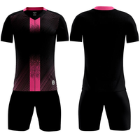 Maillot de football pour homme de haute qualité avec logo personnalisé, impression par transfert thermique, respirant, séchage rapide, 100% polyester, uniforme de football court