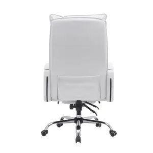 Europe Chair Executive Folding Managerial High Back CEO Leather Office Chairs With Footrest