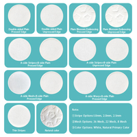 N-stock Wholesale Pad Premium Strong Absorbent 100% Pure Cotton 5.8cm Diameter Cotton Remover Pads for Face Makeup Tools