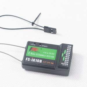 Hot Sales Flysky 2.4G 10CH FS-iA10B Receiver PPM Output With IBus Port for FPV Racing <b>RC</b> Transmitter - Product Image 2