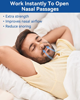 Bandes nasales personnalisées avec logo pour dormir, solution anti-ronflement pour une meilleure respiration, soulagement de la congestion nasale, dispositif anti-ronflement