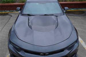 Capot en fibre de carbone transparent style OEM pour Chevrolet Camaro - Product Image 4