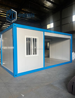 Zhongchen Kit de cabine en acier préfabriquée moderne et modulaire, bureau mobile et showroom, conception démontable pour habitation en conteneur