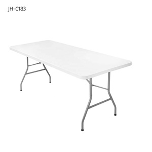 Robuster tragbarer rechteckiger Klapptisch aus ABS-Kunststoff für den Innen-und Außenbereich für den Innen-und Außenbereich - Product Image 3
