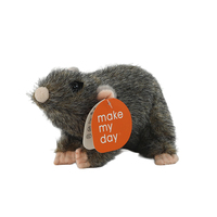 Souris réaliste en peluche super douce, jouet brodé, décoration de farce d'Halloween, cadeau pour enfants