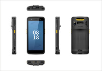 Escáner de Código de Barras PDA Resistente Uyin T1Pro, Terminal Portátil para Uso Industrial, Comercial, Logístico, de Fabricación y de Entrada/Salida de Almacenes