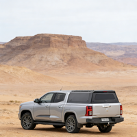 Toyota Vigo Double Cab – Couvre-benne rigide en aluminium étanche, type Hard Cover & Canopy & Tonneau Cover & Truck Topper