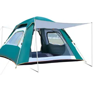 מכירה לוהטת חיצוני גדול קמפינג אוהלי שקוף מחנה אוהל לשני אדם בשימוש