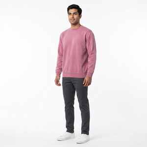 Sudaderas con Capucha y Cuello Redondo para Hombre, Diseño Personalizado, 100% Algodón, Vintage, Transpirables, de Secado Rápido, para Invierno, Servicio OEM, Alta Calidad - Product Image 1