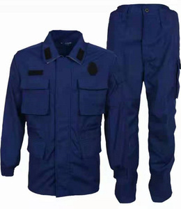 Design Customized New Work Clothes Winter Safety Long Sleeved Button up Shirt for Both Men and Women Security Uniform - Product Image 5