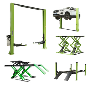 Mesin angkat mobil otomatis dua tiang, pengangkat tugas berat, mesin pengangkat tugas berat - Product Image 2