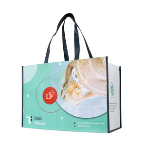Bag Recycled Wholesale Eco Shopping Tote Bag Amazon Custom Print Reusable Grocery Bag Recycled RPET Bag Made From Recycled Plastic Bottle