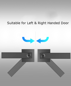 Cerradura de Seguridad para Puerta Interior Comercial con Huella Dactilar, Apertura con Llave, Desbloqueo por APP, Wi-Fi/Batería AAA, Aleación de Zinc, Manija de Puerta con Bloqueo en la Nube - Product Image 3