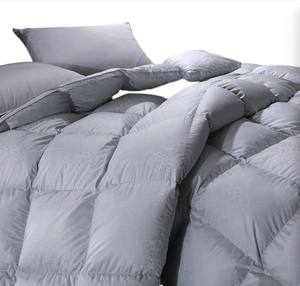 Couette de luxe en duvet de canard blanc doux, écologique, jacquard intégral, pour lit Queen, garnissage 1000g, automne/hiver, épaisse et chaude - Product Image 4