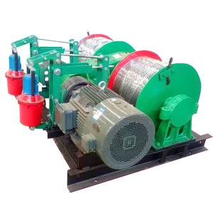 Verricello <span class=keywords><strong>Elettrico</strong></span> <span class=keywords><strong>a</strong></span> <span class=keywords><strong>Tamburo</strong></span> Singolo da 10t per Trazione di Cavi in Fibra - Product Image 3