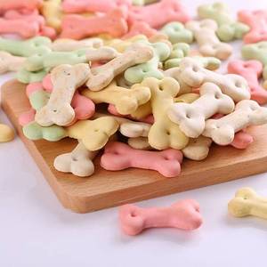 OEM biểu tượng tùy chỉnh các loại con Chó Nướng Cookies Treats 160 gam thịt bò gà hương vị gấu hình dạng thức ăn vật nuôi bánh quy đồ ăn nhẹ bán buôn - Product Image 3