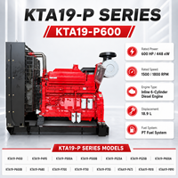 Moteur de pompe diesel SCDC authentique CUM KTA19-P600 600HP 448kW pour pompe à incendie, pompe à eau, applications industrielles