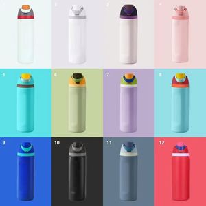 Regalo Promocional, Botella de Agua Deportiva Aislada al Vacío de 16 oz, Venta al por Mayor, Botella de Agua Personalizada, Termo de Acero Inoxidable - Product Image 2
