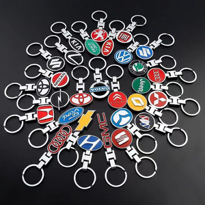 Bán Buôn Xe Phụ Kiện Biểu Tượng Tùy Chỉnh Keychain Xe Logo Thương Hiệu Kim Loại Khuyến Mại Quà Tặng Móc Chìa Khóa Xe - Product Image 3
