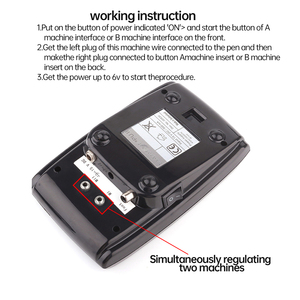 Machine de tatouage de <span class=keywords><strong>sourcil</strong></span> de maquillage permanent professionnel Dermograph panneau de commande numérique stylo de tatouage moteur suisse pistolet de tatouage PMU outil - Product Image 5