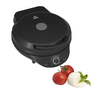 Machine à pizza commerciale électrique de 10 pouces de comptoir antiadhésif à cuisson rapide avec four <span class=keywords><strong>en</strong></span> <span class=keywords><strong>pierre</strong></span> professionnel à contrôle de température - Product Image 1