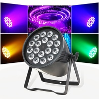 18*10W RGBW Pleine couleur 4 en 1 Lumières LED Par pour scène pour fête Bar KTV Club Événements de Noël
