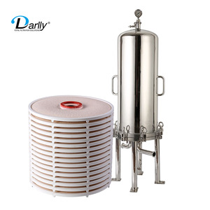 Nuevo <span class=keywords><strong>Filtro</strong></span> Lenticular de Acero Inoxidable Blueflo (SS304/SS316L) con Apertura Rápida, Tamaño de Partícula de 5 Micras, Caudal de 0.5 GPM, para Alimentos - Product Image 1