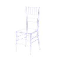 Tiffany Clear Acrylic Crystal Chiavari Chairs