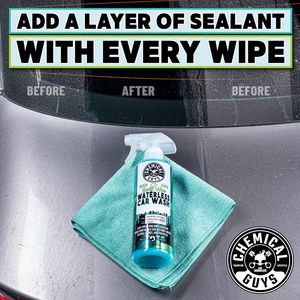Chemical Guys Swift Wipe, lavage de voiture sans eau en spray, nettoyage facile - vaporiser et essuyer, sans danger pour les voitures, les camions, les motos - Product Image 4