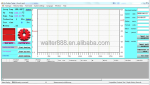Fabricante de 10 años WALTER reómetro sin rotor de troquel móvil controlado por ordenador para vulcanización de caucho - Product Image 3
