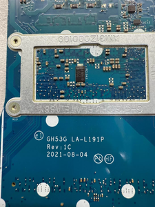Carte mère GH53G LA-L191P d'occasion pour ordinateur portable de jeu Predator, Core i7 11e génération, RTX 3060, DDR4 - Product Image 3