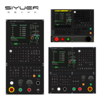 Kit de commande CNC Siyuer 3/4/5 axes avec écran de 10,4 pouces, système de contrôle ATC, broche servo, taraudage