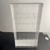 Étagère de comptoir, pousse-cigarettes, présentoirs en acrylique, vitrine de magasin de tabac avec autocollants