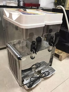 Máquina de fabricación de bebidas frías, dispensador de zumo de fruta, fabricante profesional, dos cuencos - Product Image 4