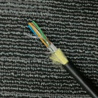 Kabel Serat Optik ADSS Outdoor Stranded 200M 400M Span 4-96 Core PBT Loose Tube PE/AT Sheath Single Mode/Multimode Sheng Tang