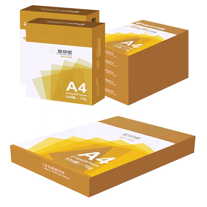 Офисная белая копировальная бумага для офиса, высокое качество, высокая яркость, бумага А4, копировальная бумага, 70-80 г