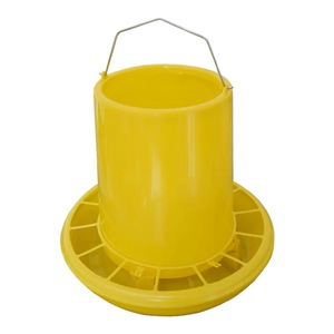 New Yellow PP Plastic Manual Operation Easy Operation Chicken <strong>Feeder</strong> for Chicken <strong>Duck</strong> Birds in Chicken House - Product Image 1