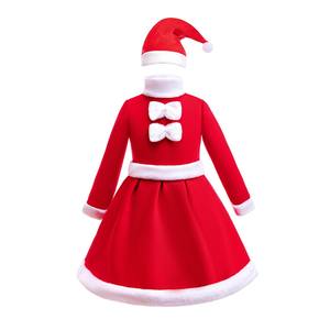 Ropa de actuación de fiesta de invierno para niñas, vestido de princesa de baile encantador de Navidad, capucha, disfraces de Papá Noel de alce de Navidad - Product Image 1