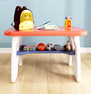 VSUCH Meubles pour enfants de la maternelle à domicile, tables et chaises <span class=keywords><strong>en</strong></span> plastique bon marché pour bébés, table d'étude pour enfants, design personnalisé - Product Image 4