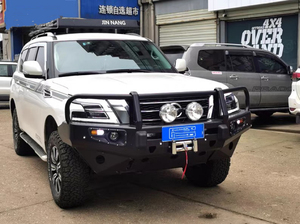 Parachoques Delanteros y Traseros Modificados de Plástico Cromado para Patrol Y63 Diésel, Parachoques Trasero Anticolisión Todoterreno - Product Image 4